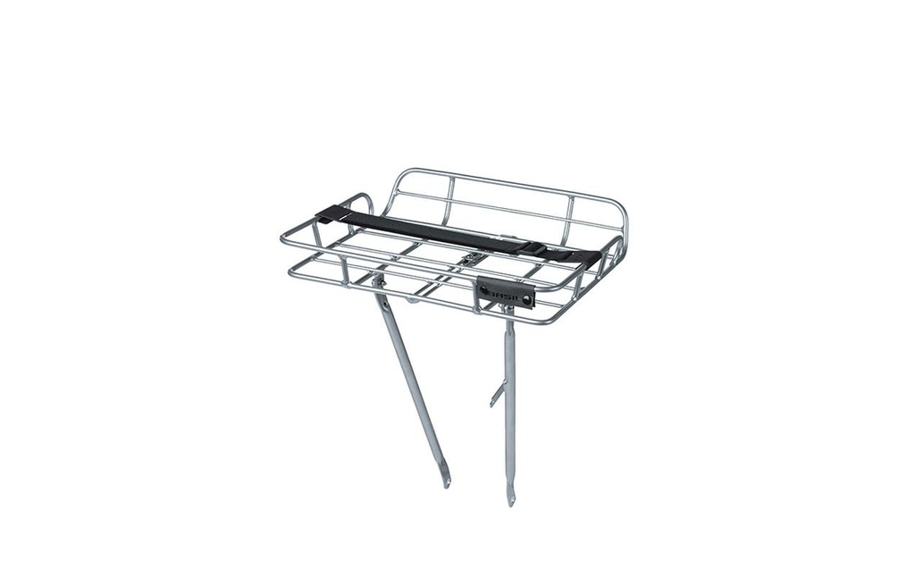BASIL Porte-bagage Portland Front Carrier High argent