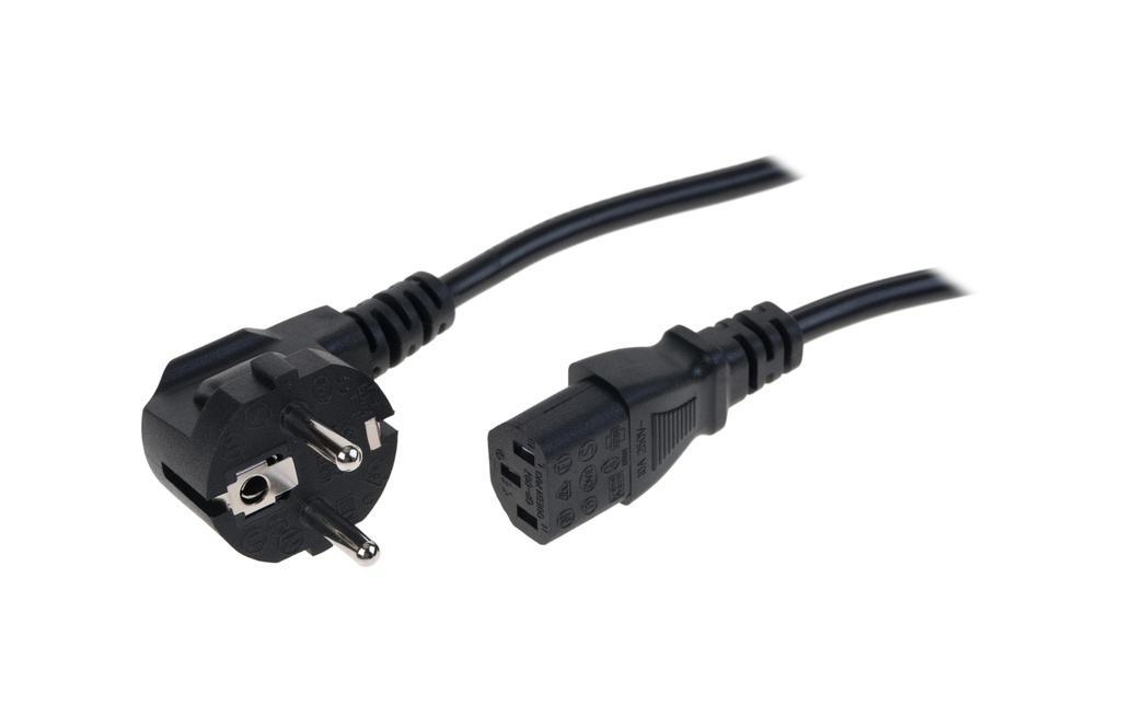 Diggelmann Câble réseau 2 m C13-Schuko