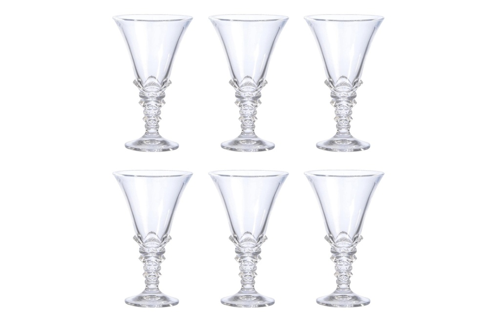 Arcoroc Coupe à dessert Palmier 370 ml, 6 Pièce/s, Transparent