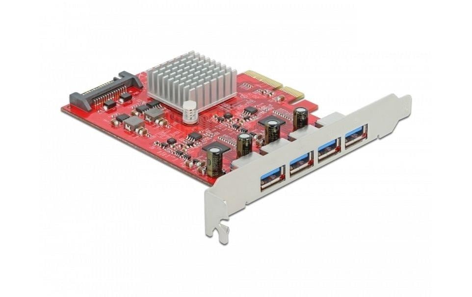 Delock Carte PCI Express 90481 4x USB-A 3.1 Gen 2