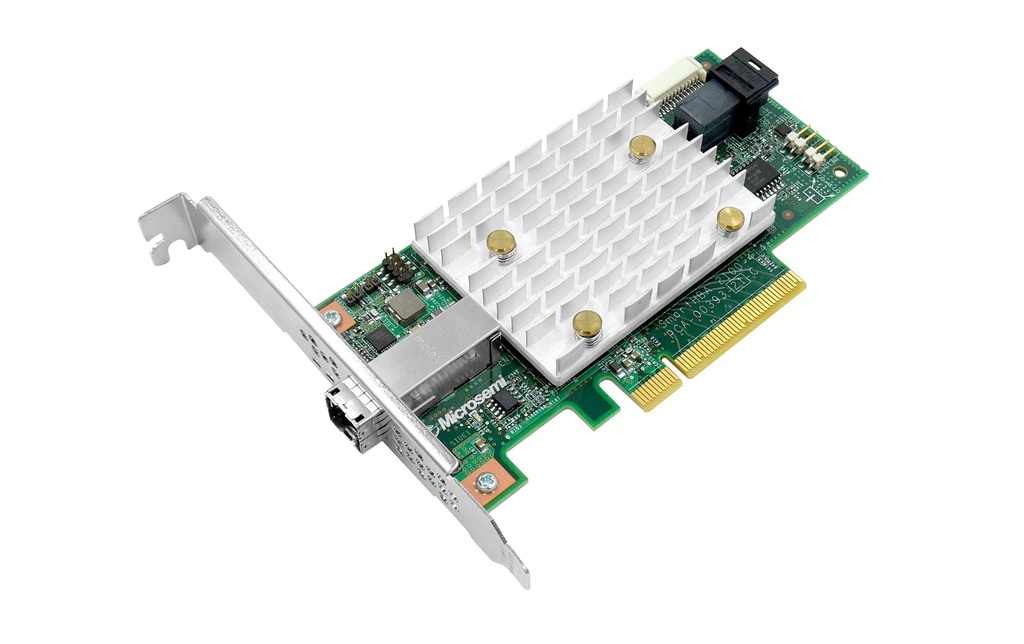 Adaptec Adaptateur de bus hôte 8 Port SATA3/SAS3 Smart-2100-4i4e