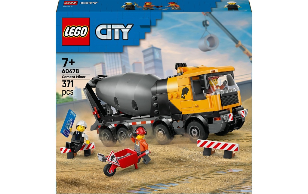 LEGO® City La bétonnière 60478