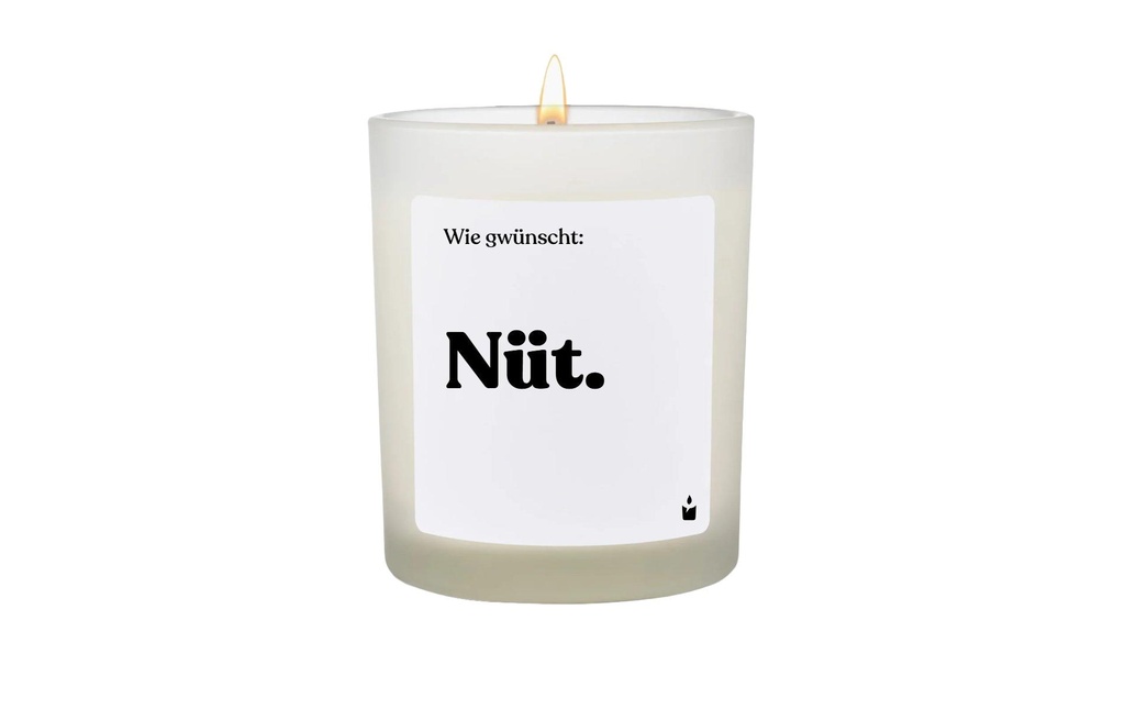 ChattyCandles Bougie parfumée Comme demandé: Nüt 6.7 x 8 cm