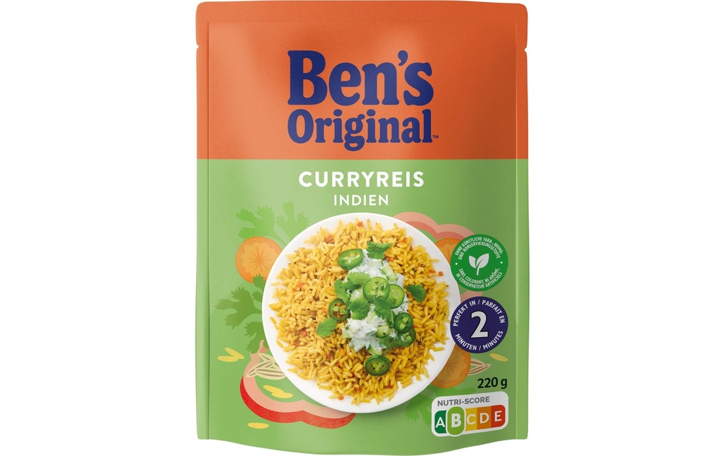 Ben's Original Riz Riz express indien 220 g