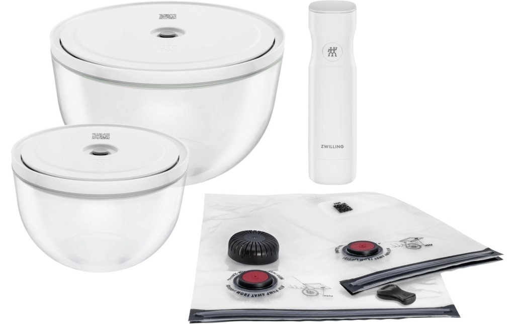 Zwilling Contenant pour Systèmes de mise sous vide Set de démarrage Fresh/Save 9 pièces, verre
