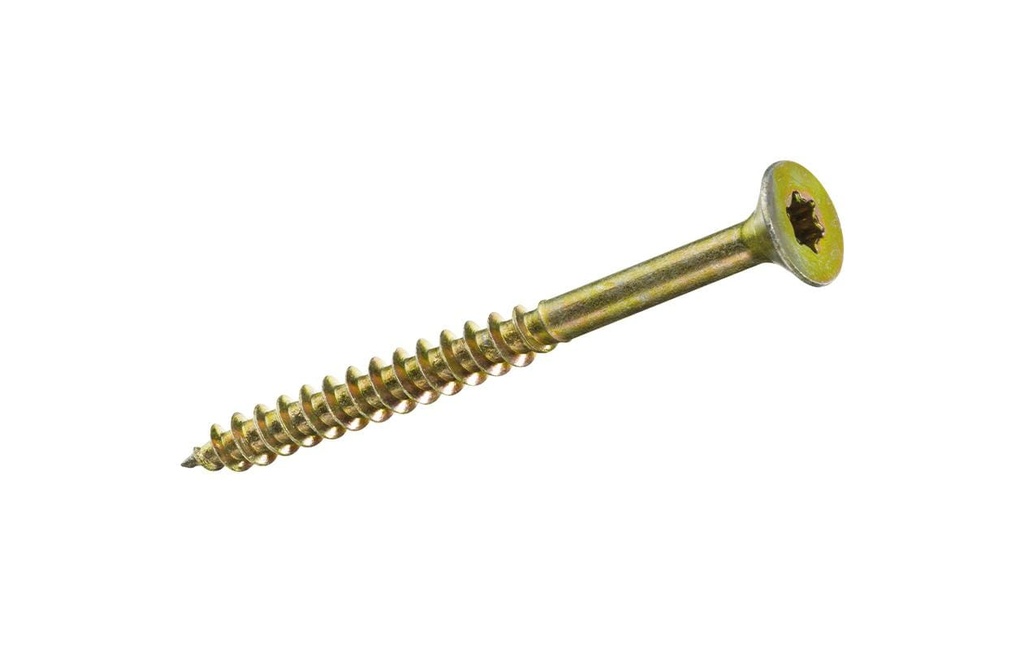 FTM Vis pour contreplaqué Tête fraisée 5 x 40 mm Acier, 10 pièces