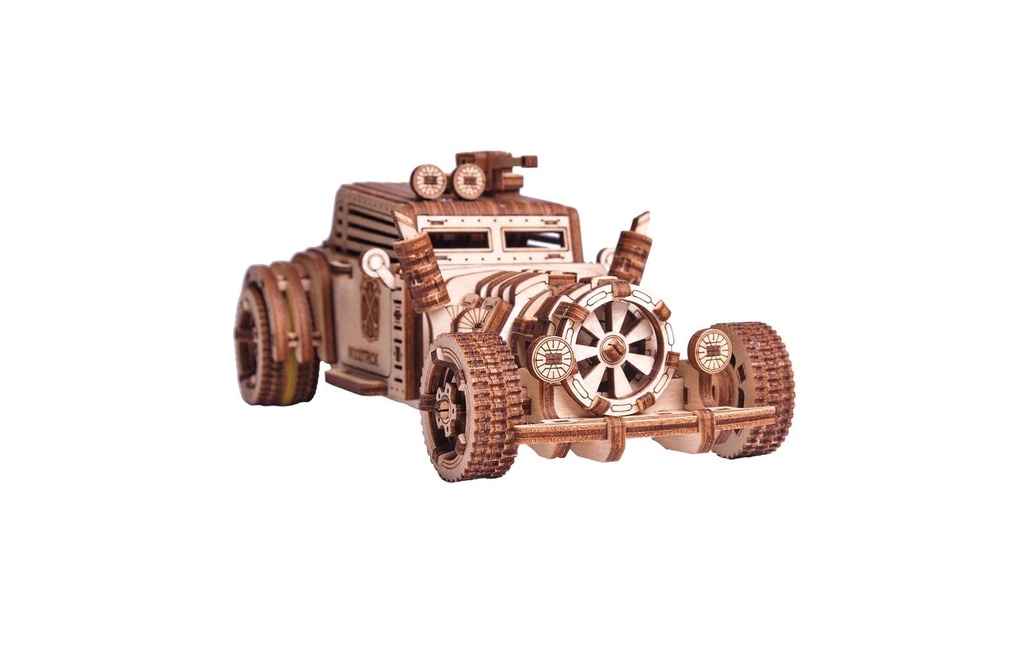 WoodTrick Kits de montage Voiture apocalyptique