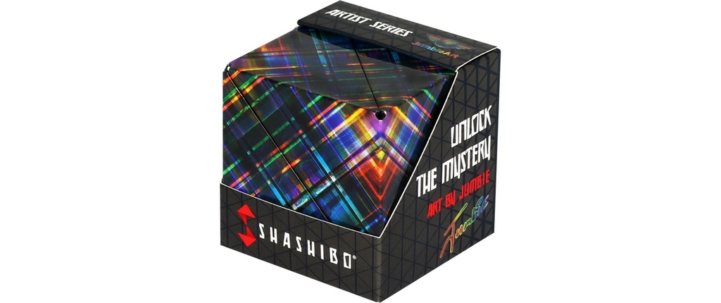 Shashibo Cube Disco Plaid – par l'artiste Jumbie