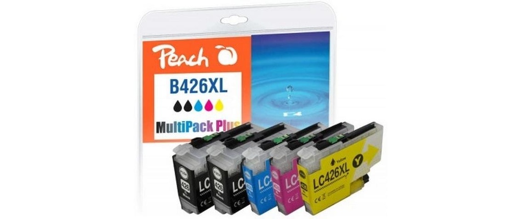 Peach Encre Brother LC-426XL MP Plus BK/C/M/Y