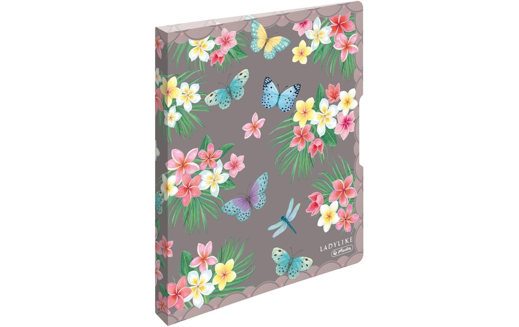 Herlitz Classeur à anneaux Ladylike Butterflies 2 anneaux