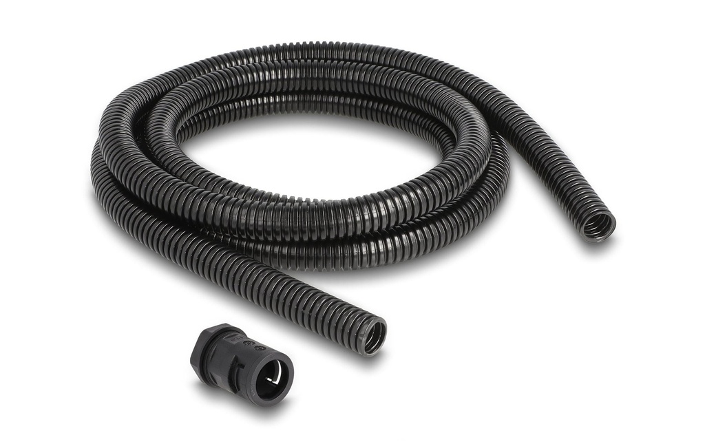 Delock Gaine de câble 2 m x 15.8 mm Noir