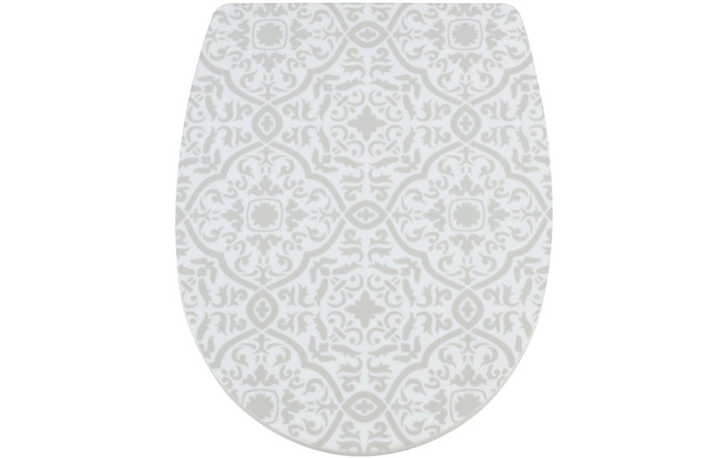 diaqua® Siège de toilette Arles Alhambra Blanc