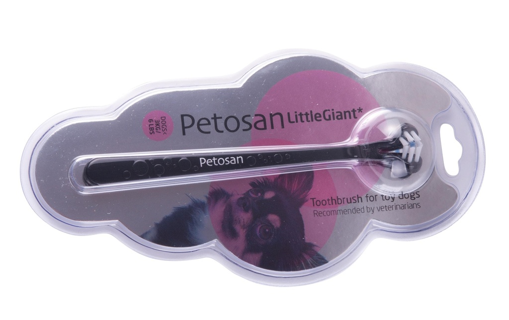 Petosan Brosse à dents LittleGiant pour chiens & chats