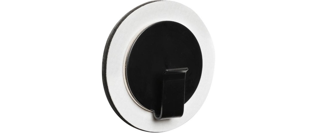 Silwy Crochet magnétique 1 Pièce/s, Noir/Blanc
