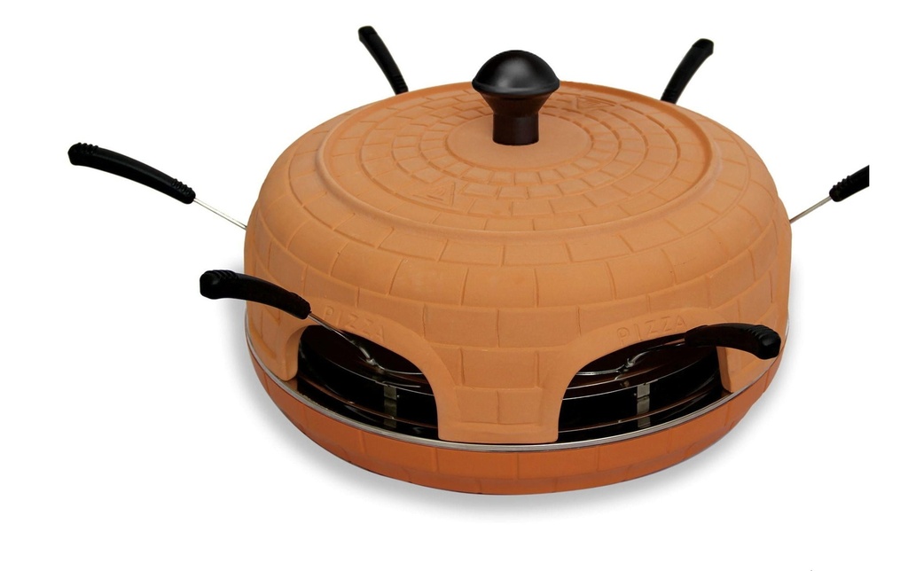 OHMEX Four à pizza Mini pour 6 personnes