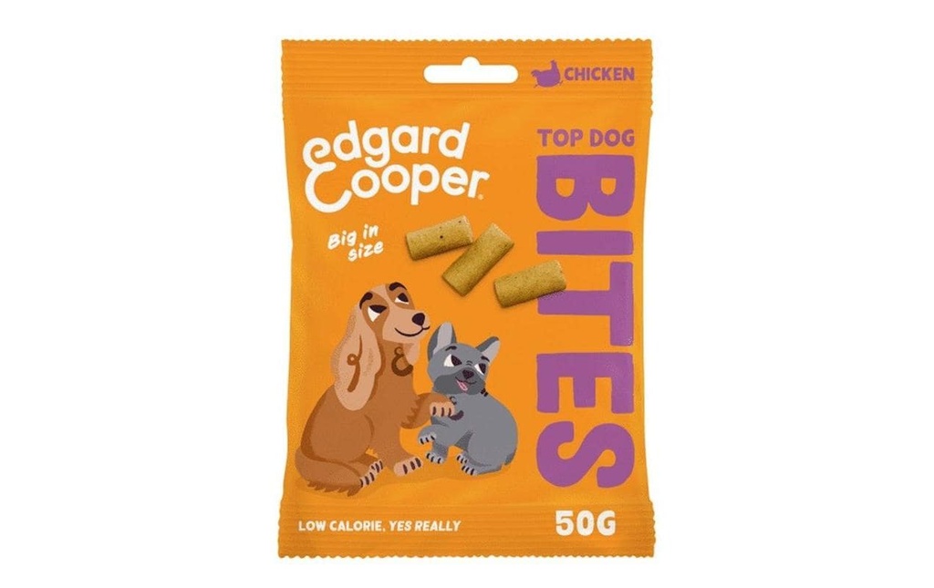 Edgard & Cooper Friandise Bites Poulet Large, 50 g