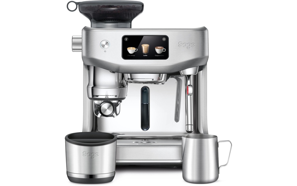 Sage Machine à expresso Oracle Jet SES985 Argenté
