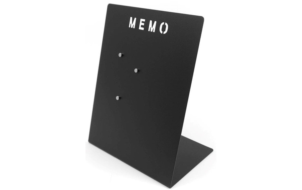 Trendform Tableau magnétique Memo Noir , 1 pièce