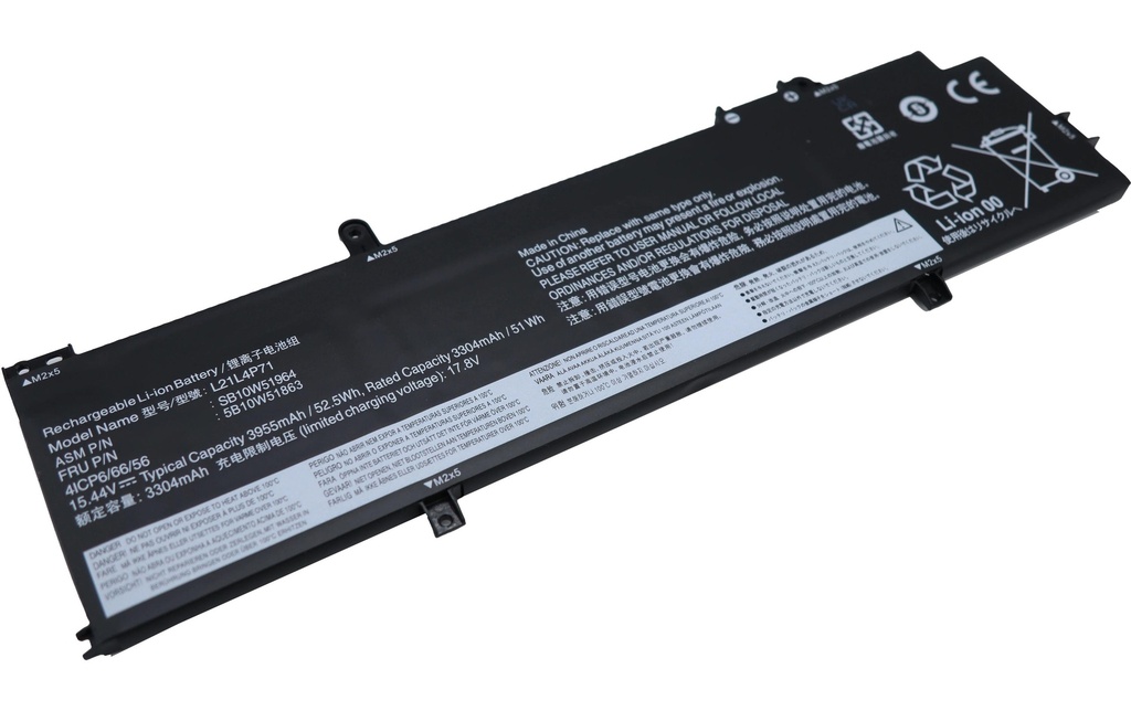 Vistaport Batterie pour ordinateur portable Lenovo VIS-53-T14G3G4eL4