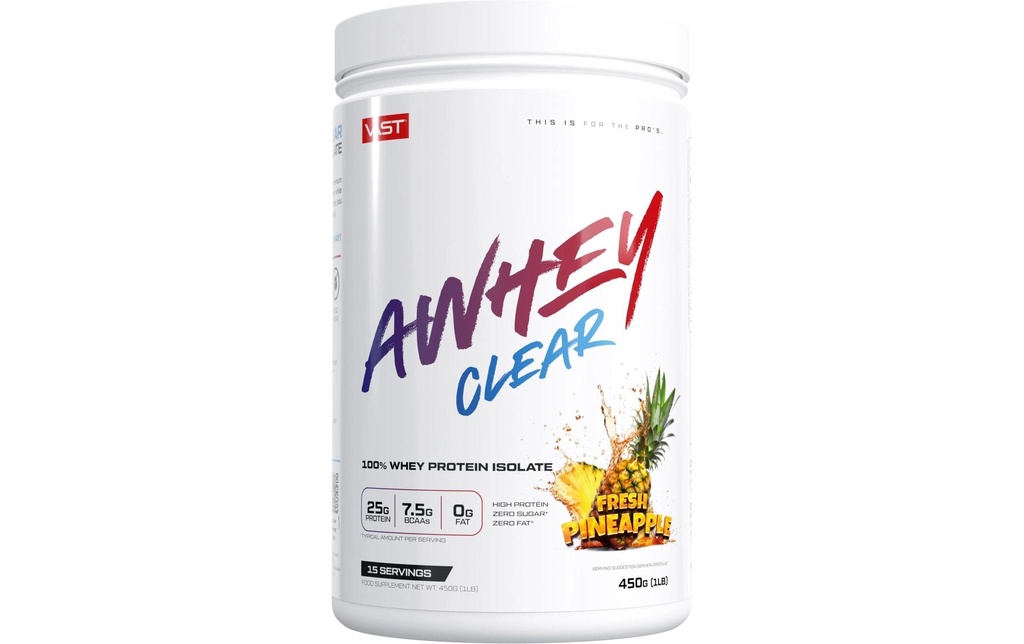 VAST AWheyClear boîte: 450g, Fresh Pineapple