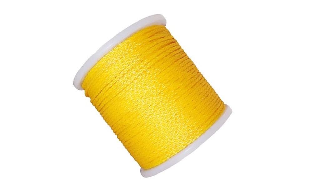 Elbro Cordon rétractable 4 mm, 500 m, jaune