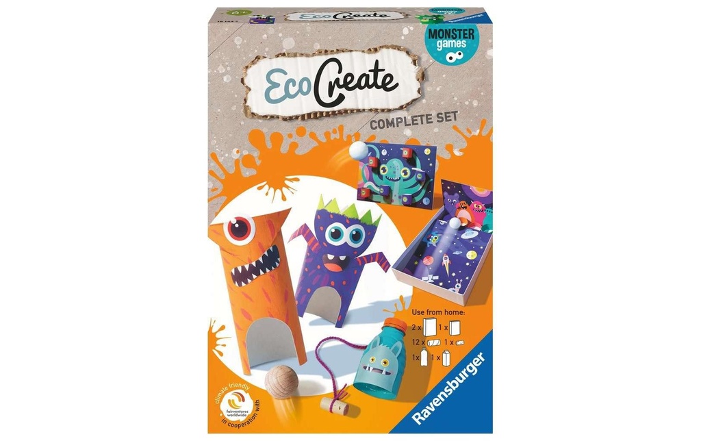 RAVENSBURGER Set brico.Eco Create Monster
