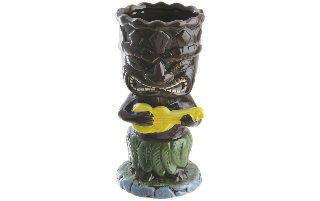 Paderno Gobelet à cocktail Tiki 340 ml, 1 Pièce/s, Brun/Brun foncé