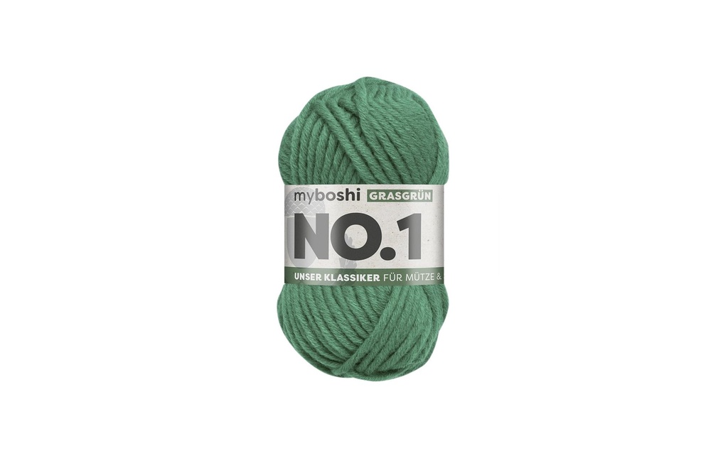 myBoshi Laine Nr.1 Vert herbe 50 g, 55 m