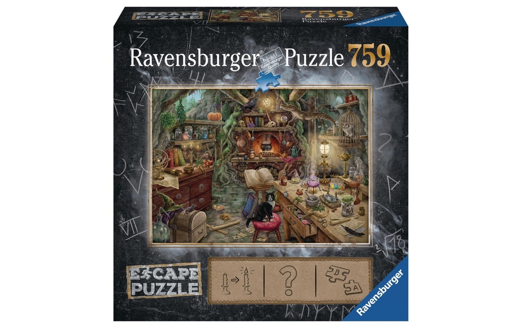 RAVENSBURGER Escape Puzzle cuisine sorcière