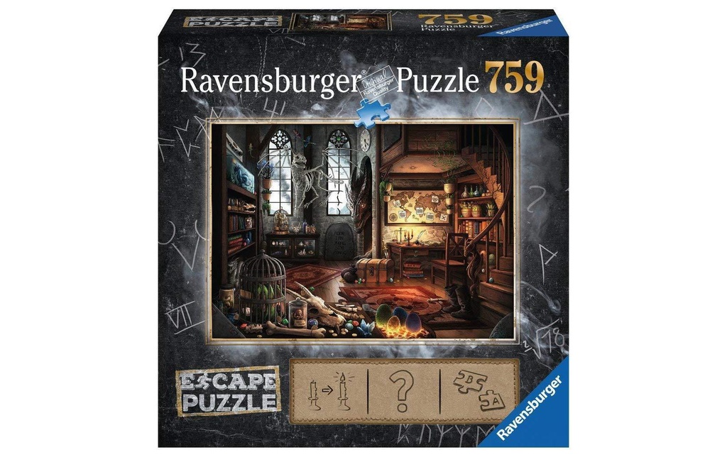 RAVENSBURGER Escape Puzzle ds.labor.dragon.