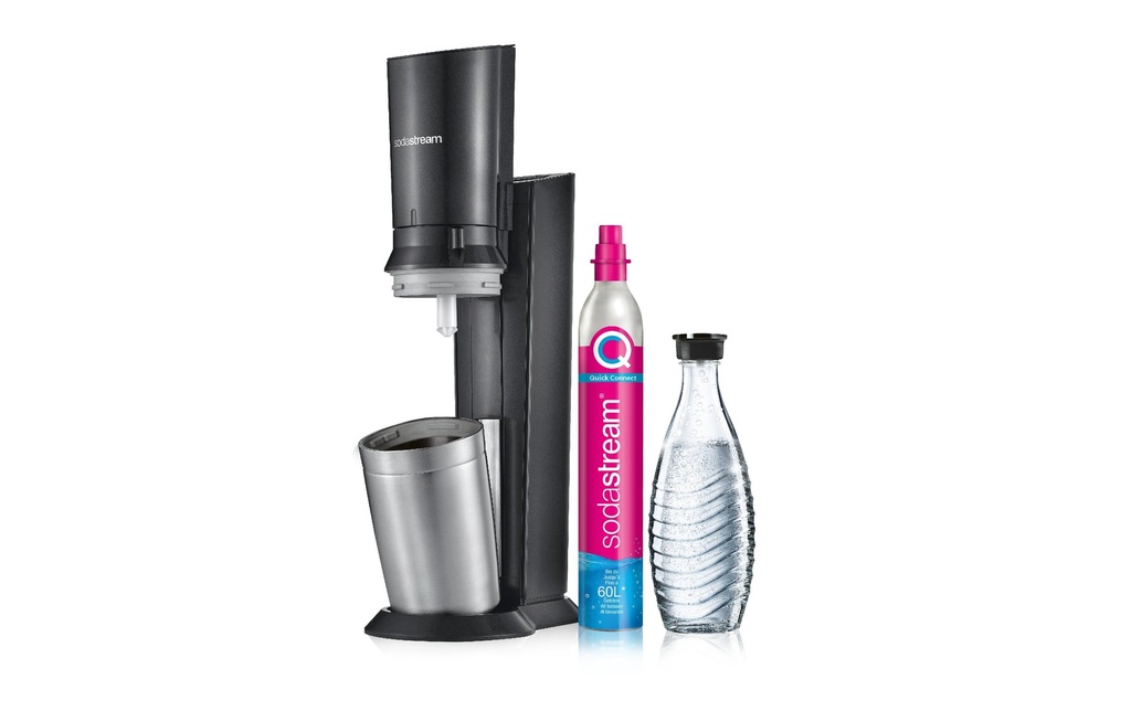 Sodastream Gazéificateur d’eau Crystal CQC Noir