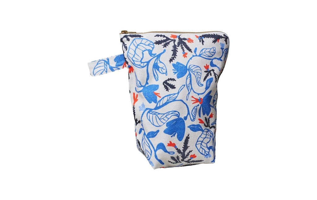 Chic Mic Trousse de toilette Noir lointain 22.5 x 26.5 x 10 cm, bleu/blanc