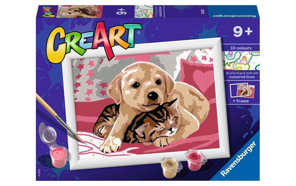 RAVENSBURGER CreArt Série E Meilleurs amis