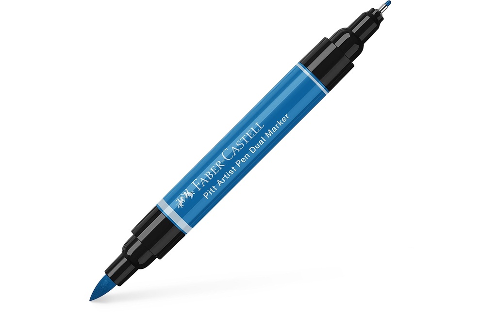 Faber-Castell Crayon à encre de Chine Pitt Artist Pen Dual Bleu phtalo