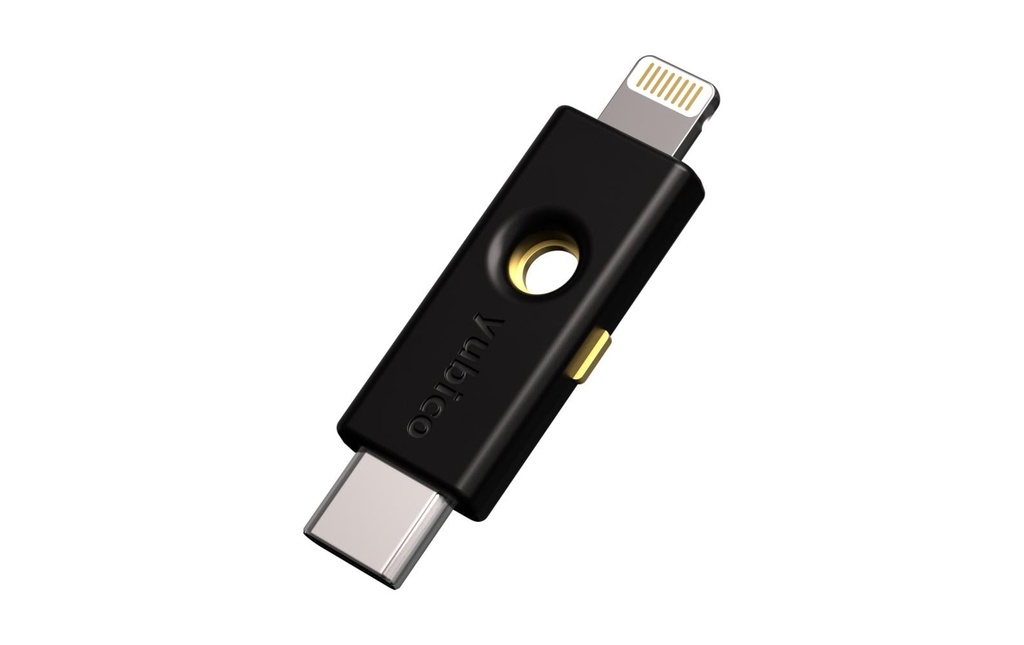 Yubico YubiKey 5Ci FW 5.7 USB-C/Lightning, 1 Pièce/s