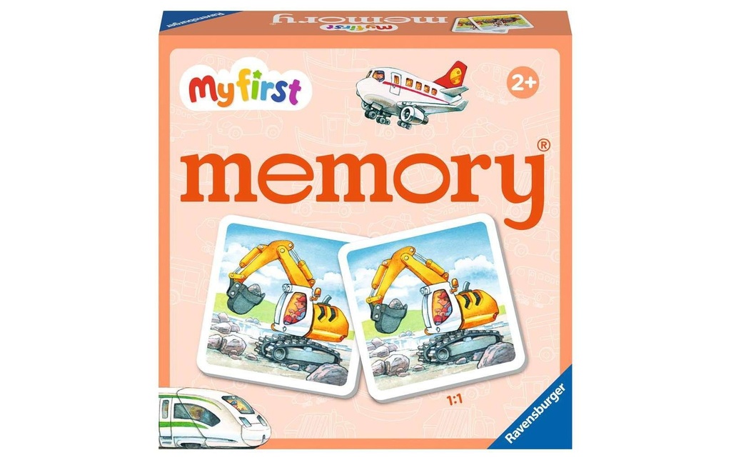RAVENSBURGER My First Memory véhicules