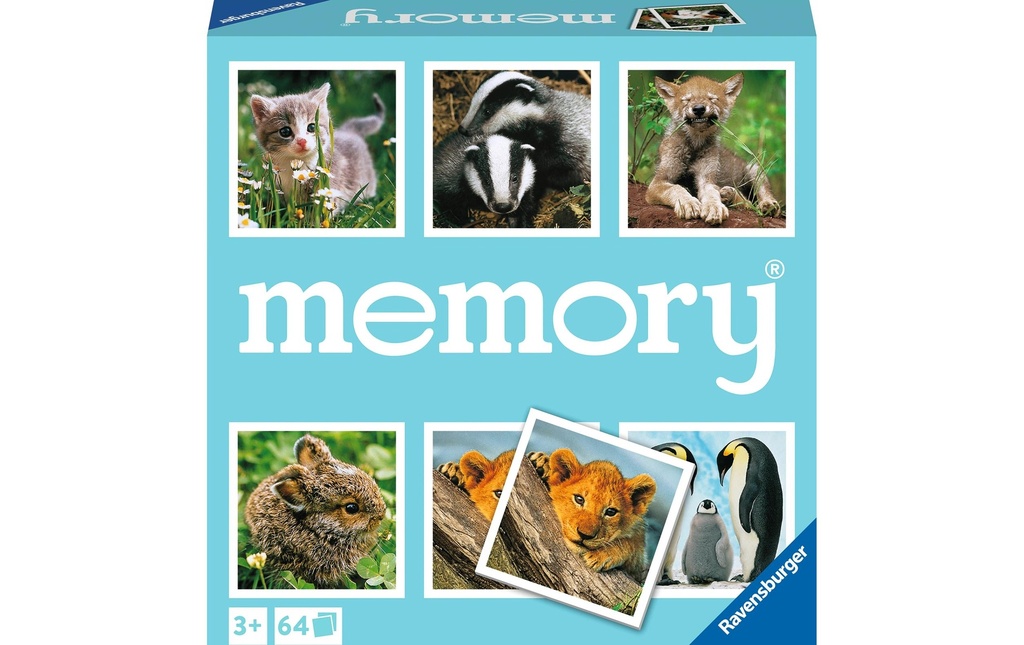 RAVENSBURGER Memory des enfants animaux