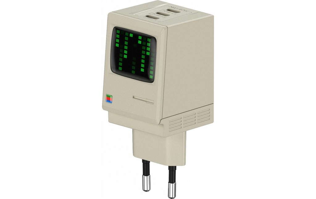Sharge Chargeur mural USB 67W GaN Retro