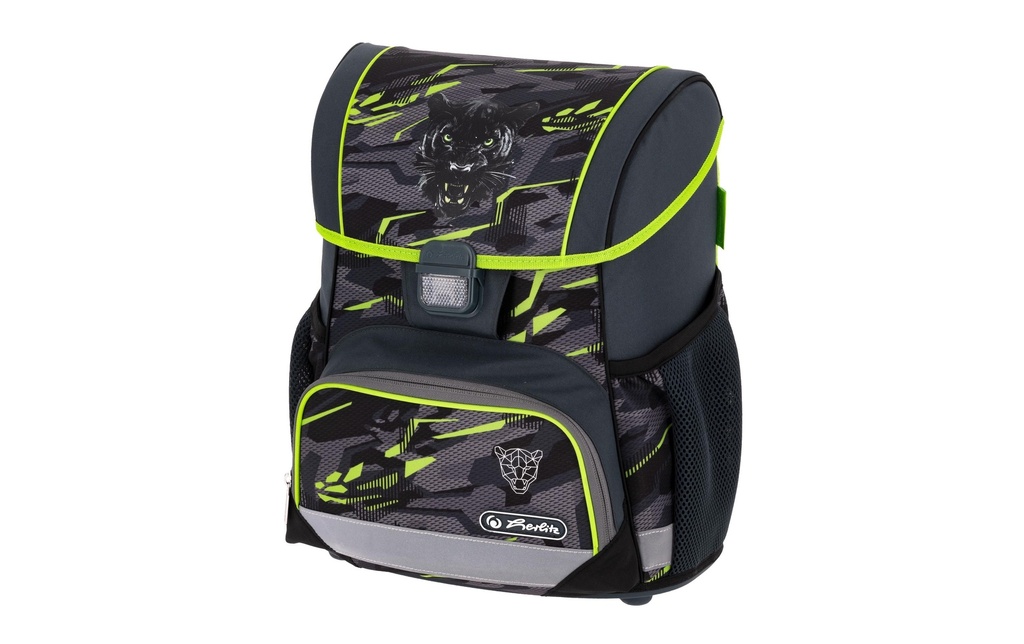 Herlitz Ensemble de sacs à dos pour l’école Loop Plus Wild Panther 4 pièces 17 l