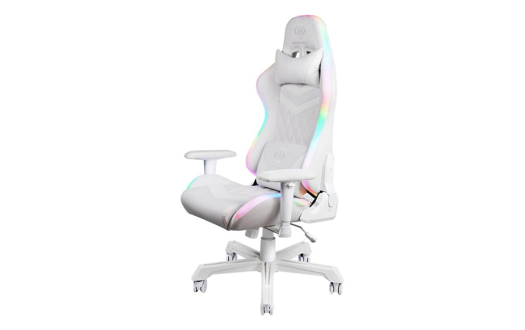 DELTACO Chaise de gaming WCH90 Blanc
