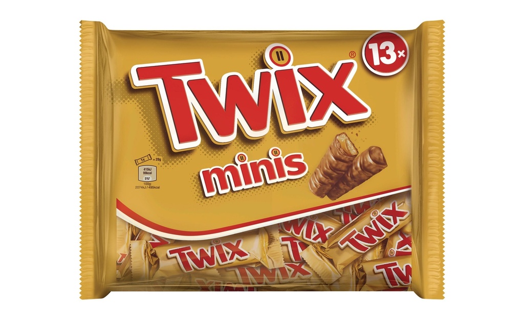 Twix Barre Twix Minis 250 g