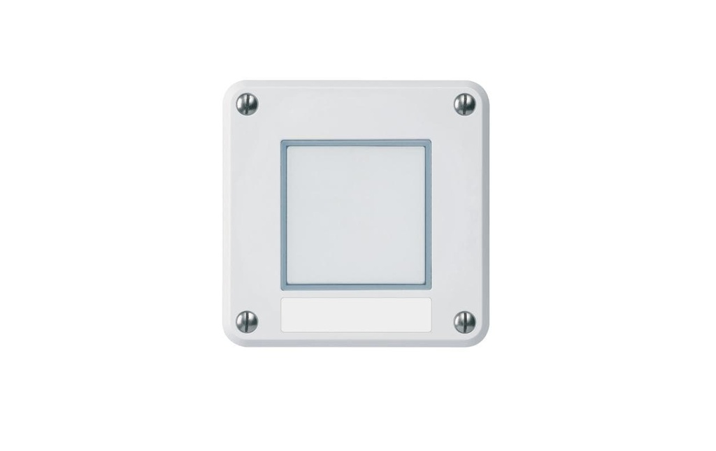 Hager Bouton de sonnerie Robusto UP, Blanc