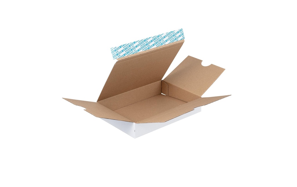 Brieger Carton d’expédition Boîte à clapet 16.5 x 11.7 x 4 cm