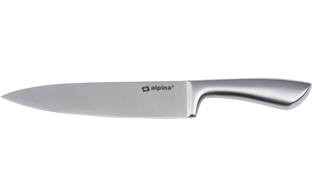 alpina Couteau de chef 33,5 cm, Argenté