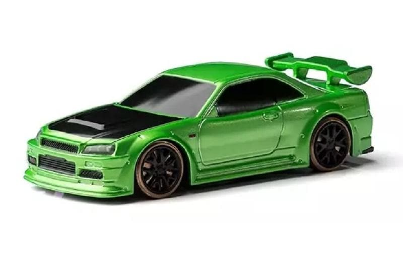 Turbo Racing Micro Drift C64, Vert RTR, 1:76