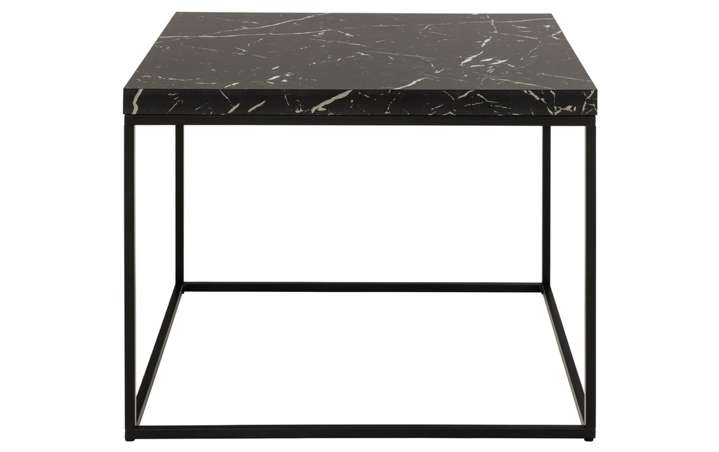 AC Design Table basse Barossa 60 x 60 x 45 cm, Noir