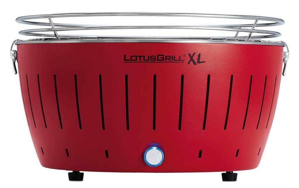 LotusGrill Barbecue de table XL, Rouge feu, Ø 40.5 cm