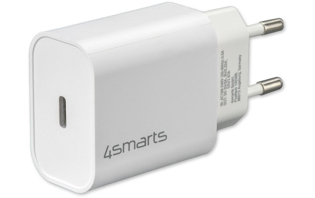 4smarts Chargeur mural USB VoltPlug PD 20W