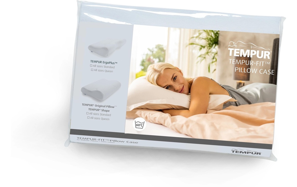 Tempur Taie d’oreiller Comfort Cloud / Traditional Blanc