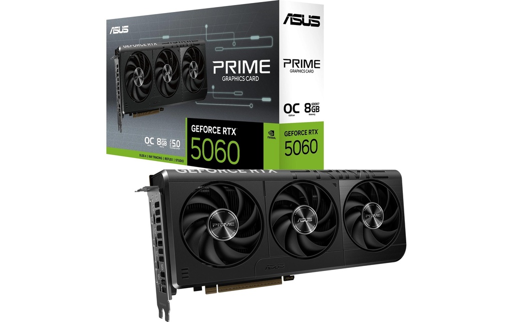 ASUS Carte graphique Prime GeForce RTX 5060 8 Go OC Edition